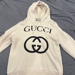 Hooded sweatshirt with Interlocking G